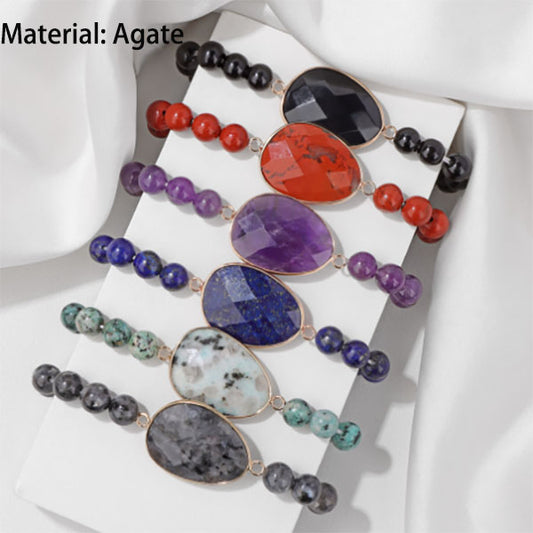 Handmade Agate Bracelets – Natural Energy Balancing Stones for Wellness & Style